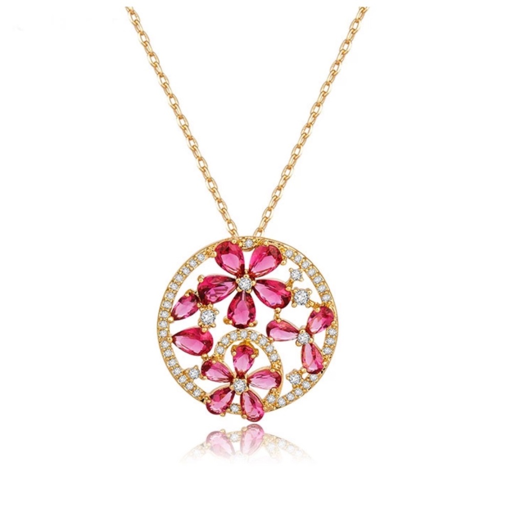 Swarovski Crystals The Aasta Necklace - Picture 1 of 5